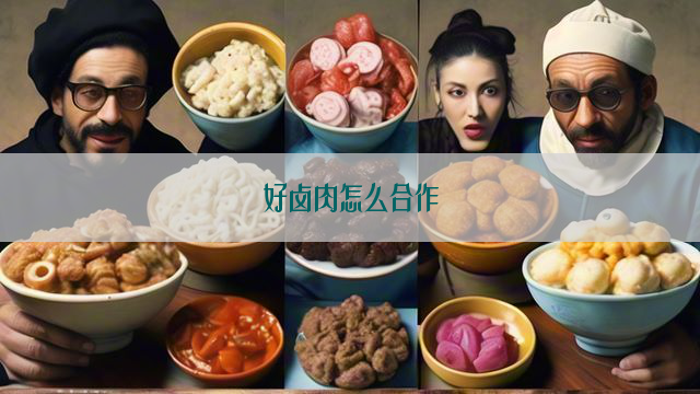 好卤肉怎么合作