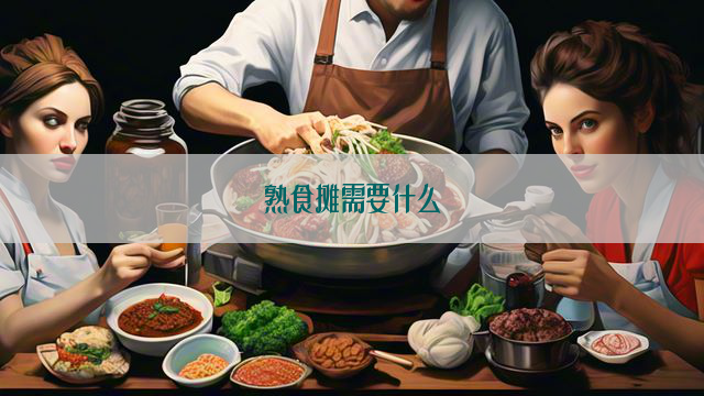 熟食摊需要什么